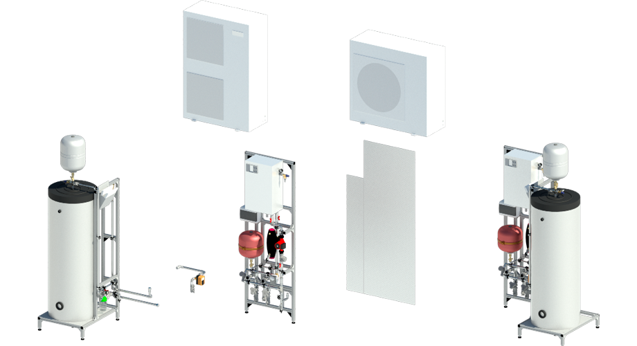 Конструктор блочно-модульной котельной HeatPumpBox-1 в Кропоткине